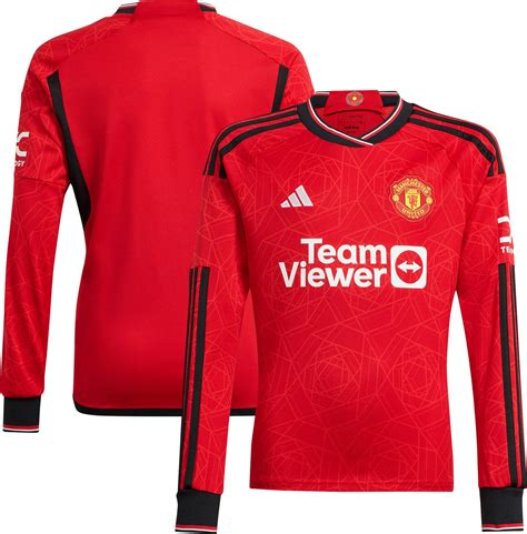 adidas maat 24 shirt|Manchester United 23/24 Long Sleeve Home .